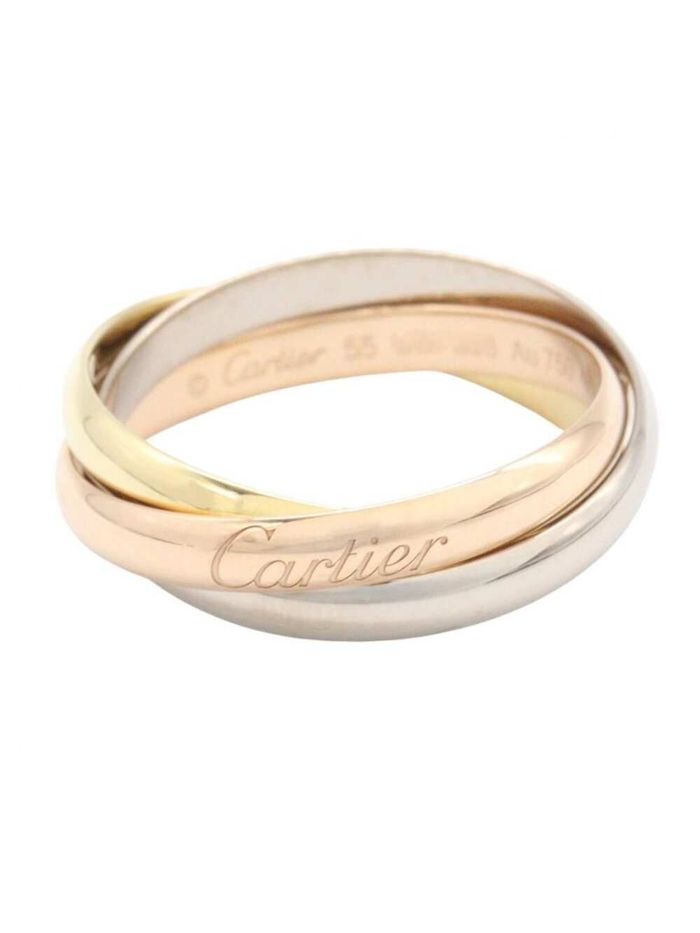 Cartier Ring Trinity 18k White Gold